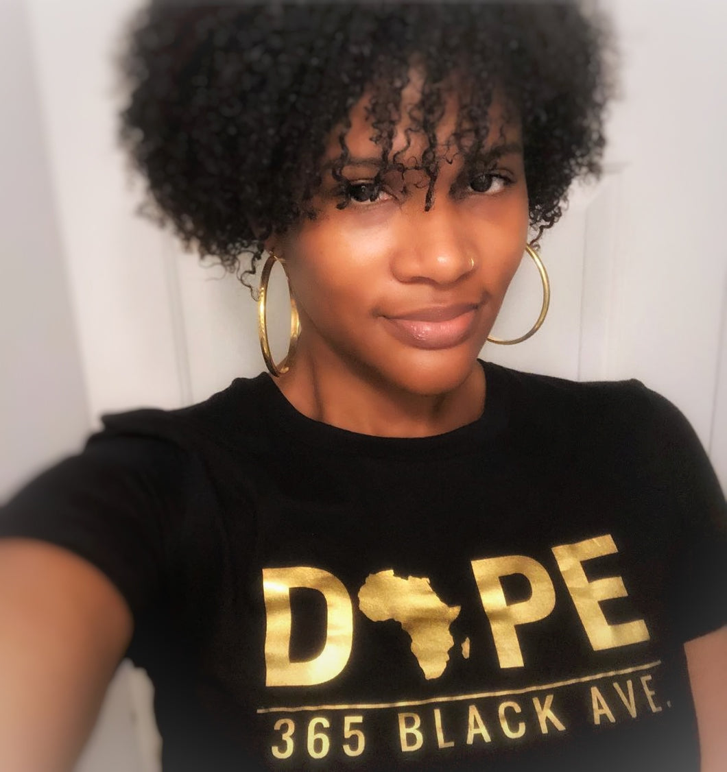 Gold/Silver/Rose Gold DOPE Tee