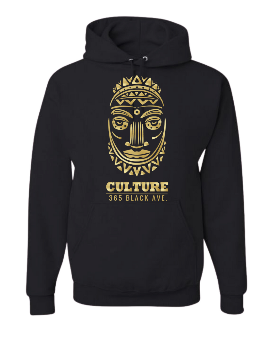 African Mask Hoodie