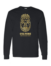 African Mask Long Sleeve Tee