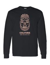 African Mask Long Sleeve Tee