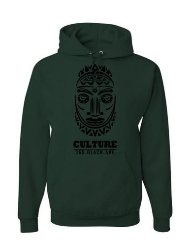 African Mask Hoodie