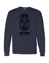 African Mask Long Sleeve Tee