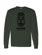African Mask Long Sleeve Tee