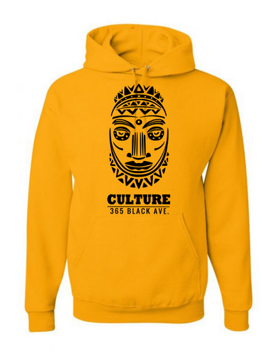 African Mask Hoodie